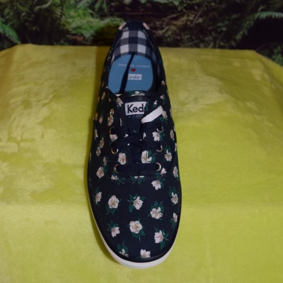 Draper James X Keds Navy Magnolia Sneaker 8 - Picture 8 of 10